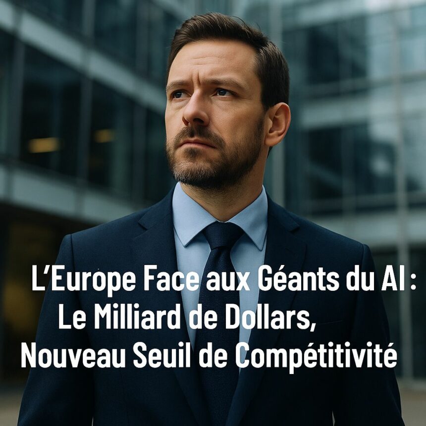 L’Europe Face aux Géants du AI : Le Milliard de Dollars, Nouveau Seuil de Compétitivité