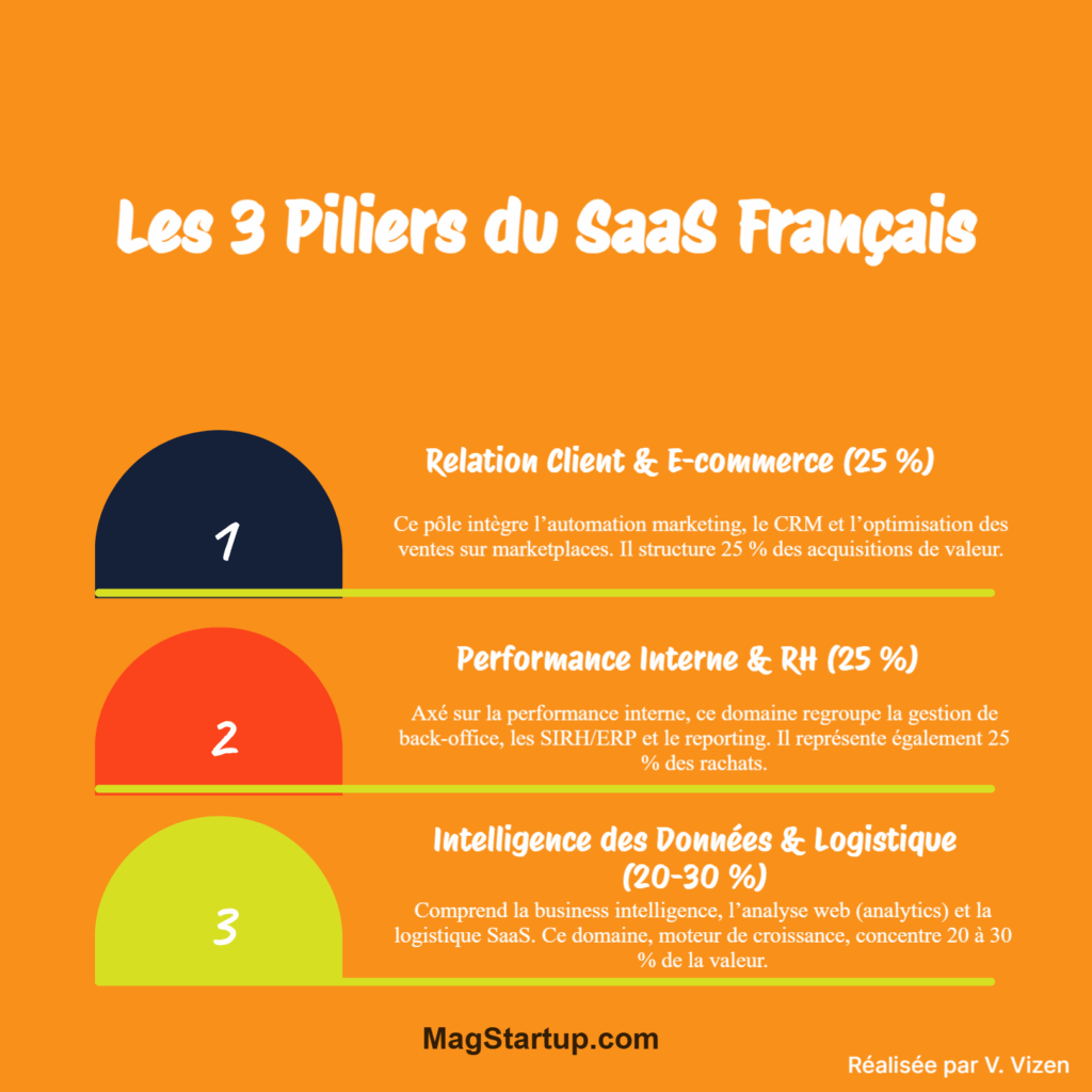 3 piliers du SaaS Fraiçais