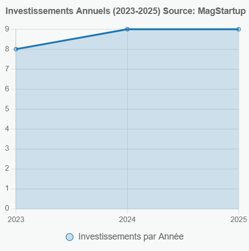 investissement par année