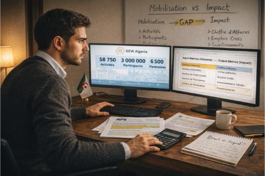 Algérie, 1ère Mondiale (GEW 2025)