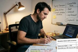 Convertible note startup France